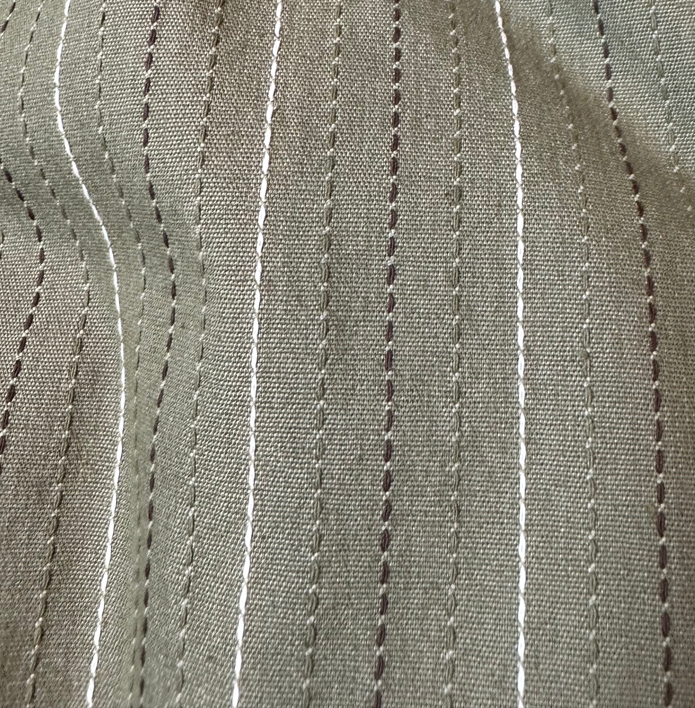 Nanette Lepore Vintage Pinstriped Green Blazer with Pockets and Bow detail - size 2