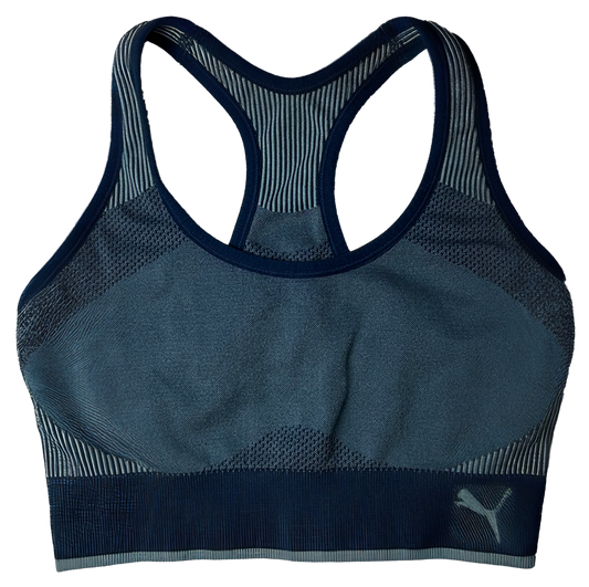 Puma Blue Sports Bra
