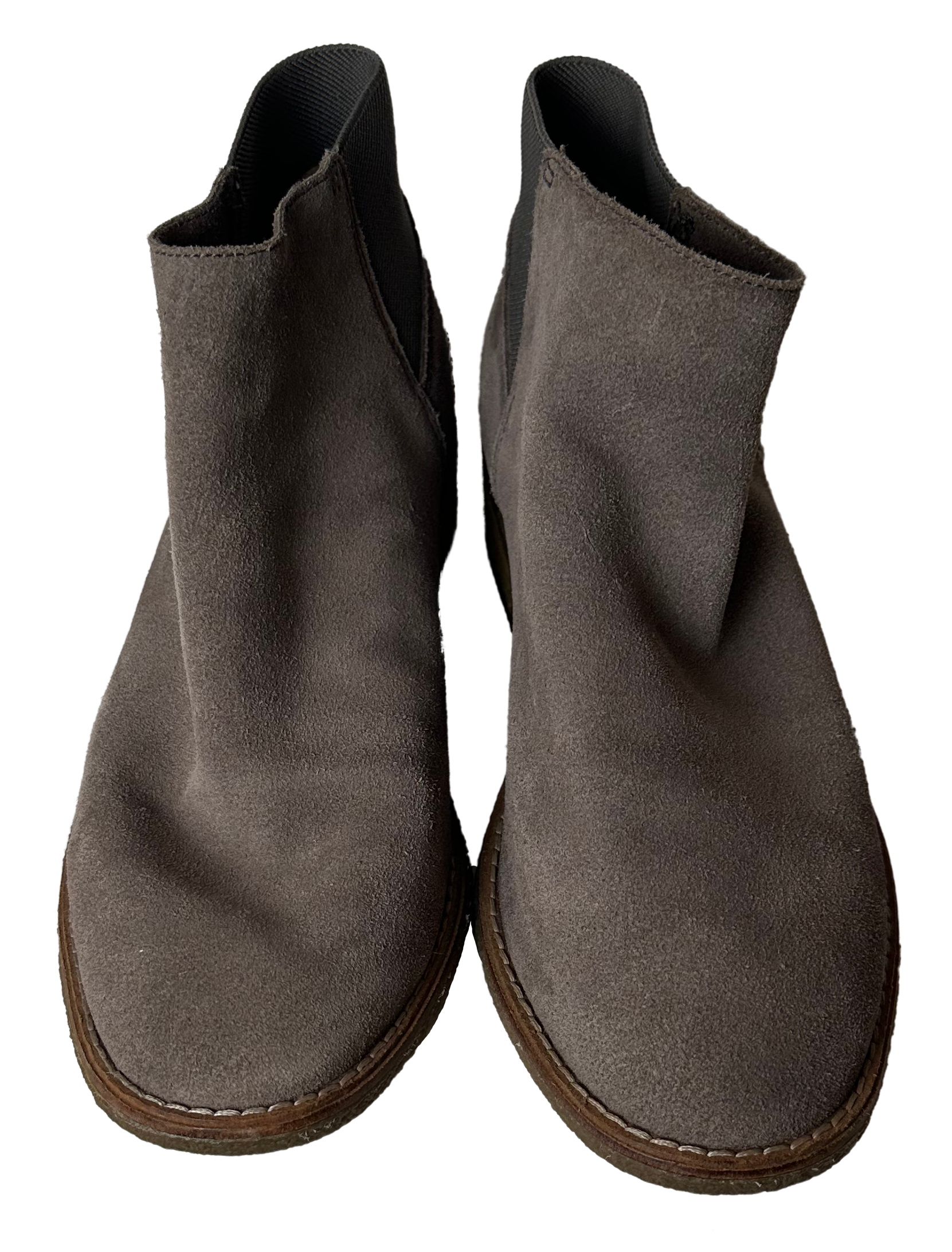 Sperry Women's Grey Maya Lani Suede Chelsea Ankle Boots