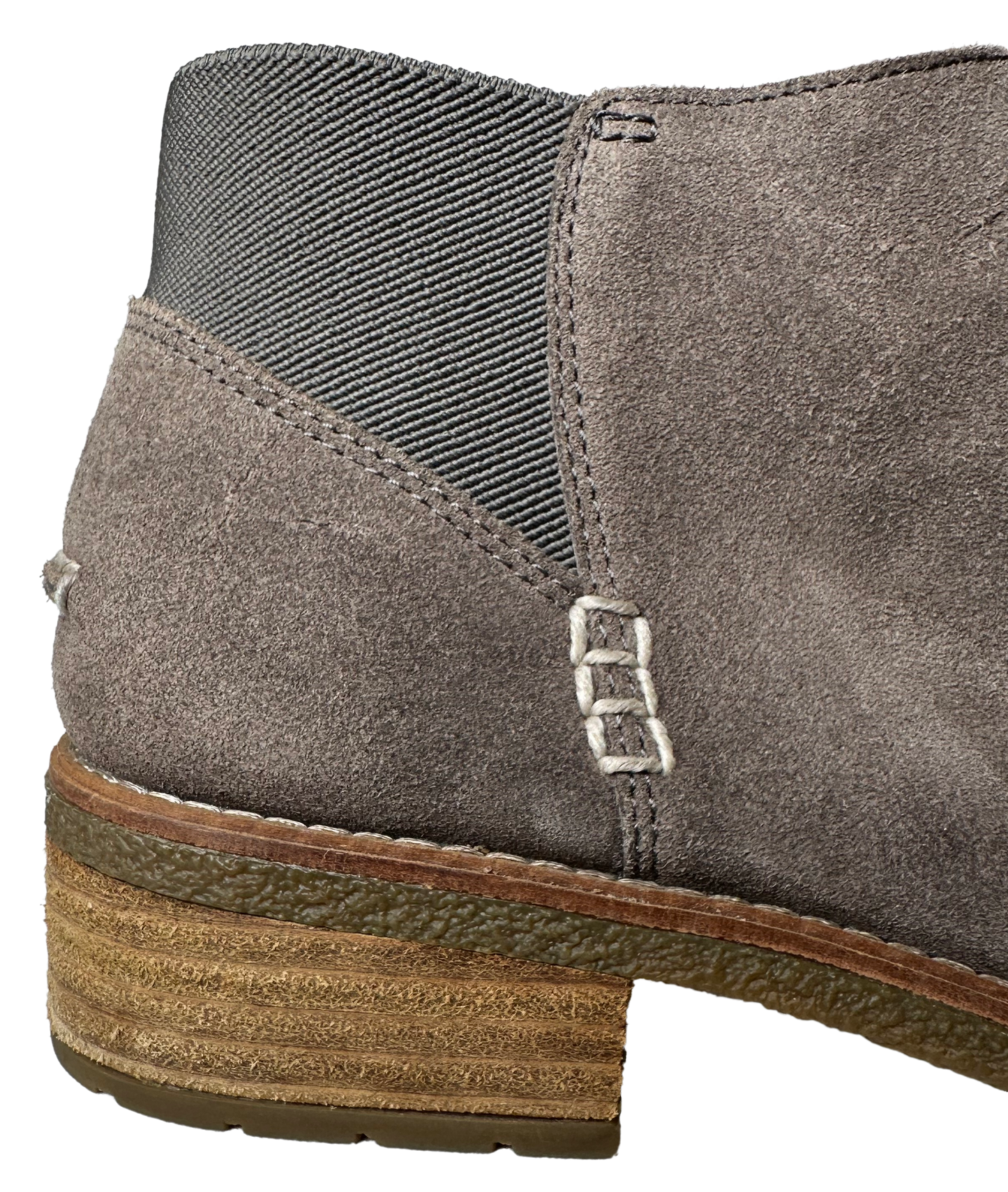 Sperry Women's Grey Maya Lani Suede Chelsea Ankle Boots