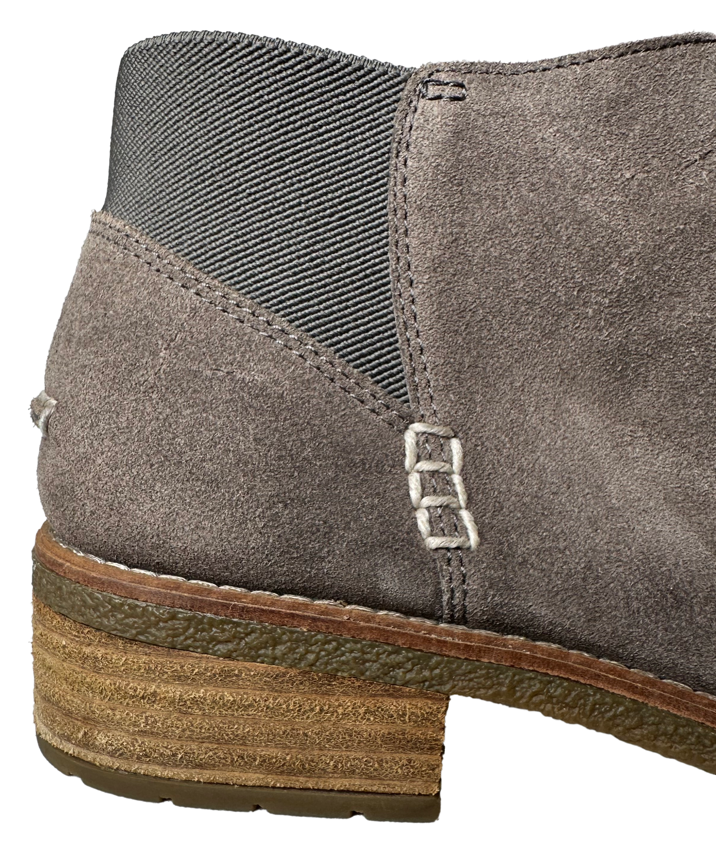 Sperry Women's Grey Maya Lani Suede Chelsea Ankle Boots