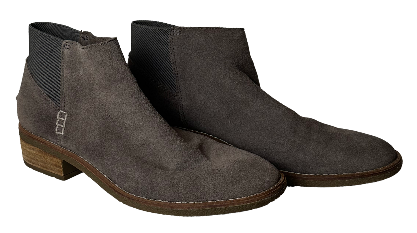 Sperry Women's Grey Maya Lani Suede Chelsea Ankle Boots