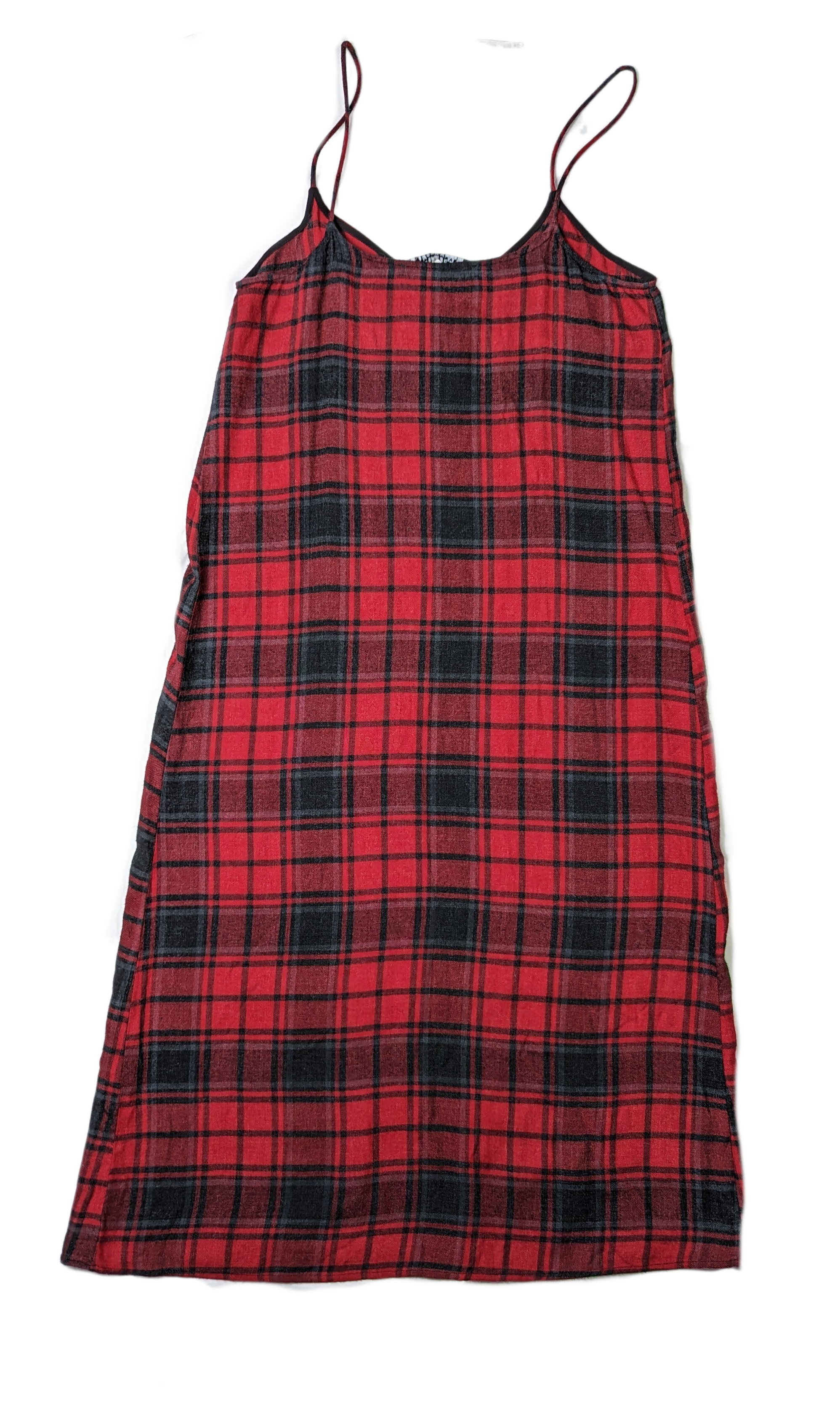 ZaraThis Zara Woman slip dress is a surefire statement piece! Its red and black plaid pattern amps up the style factor, while it's spaghetti straps make it a comfortableDressesZara Red Plaid Slip DressZara Red Plaid Slip Dress