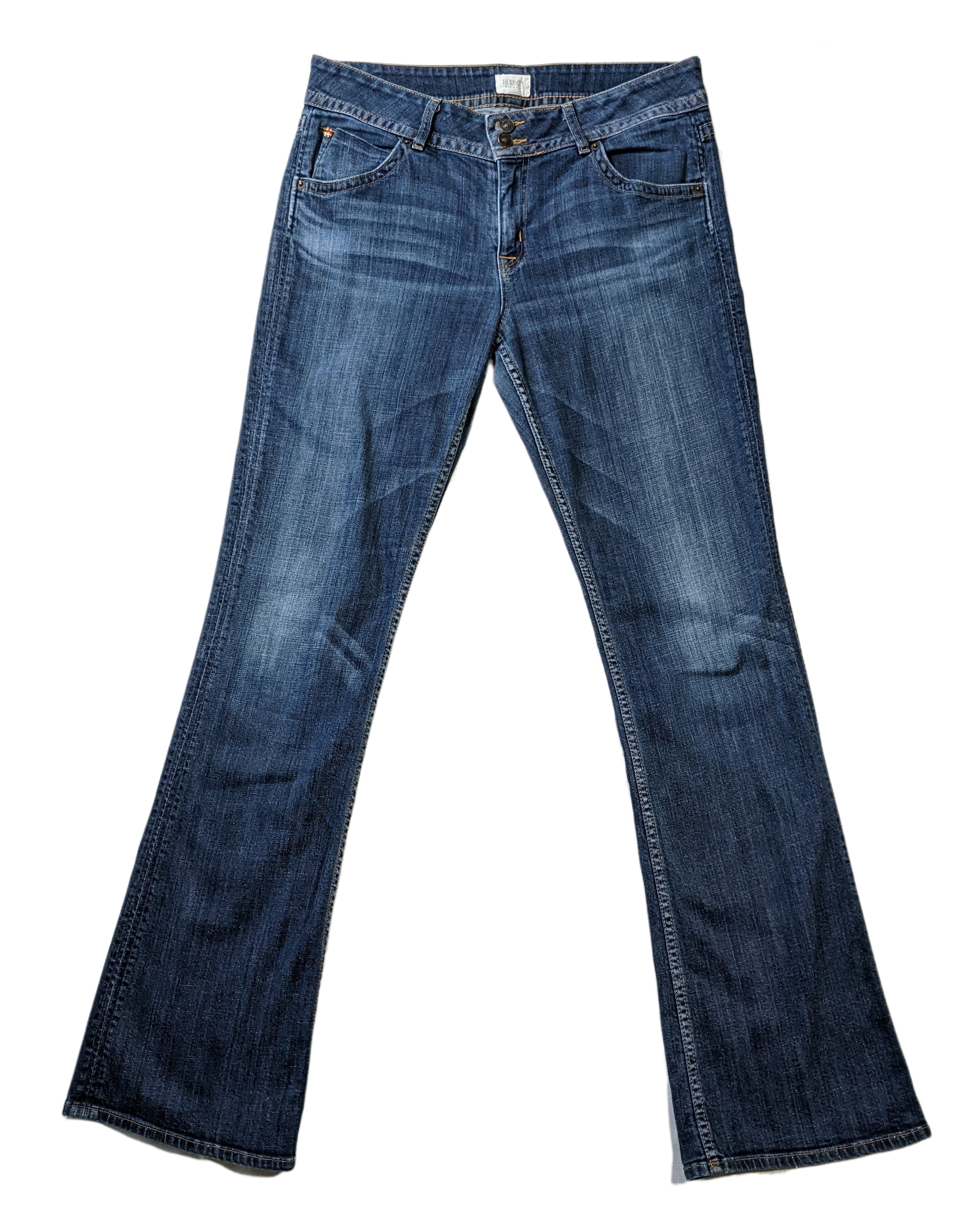 Hudson Signature Midrise Bootcut Denim Jeans A great pair of denim jeans that you will reach for every day!