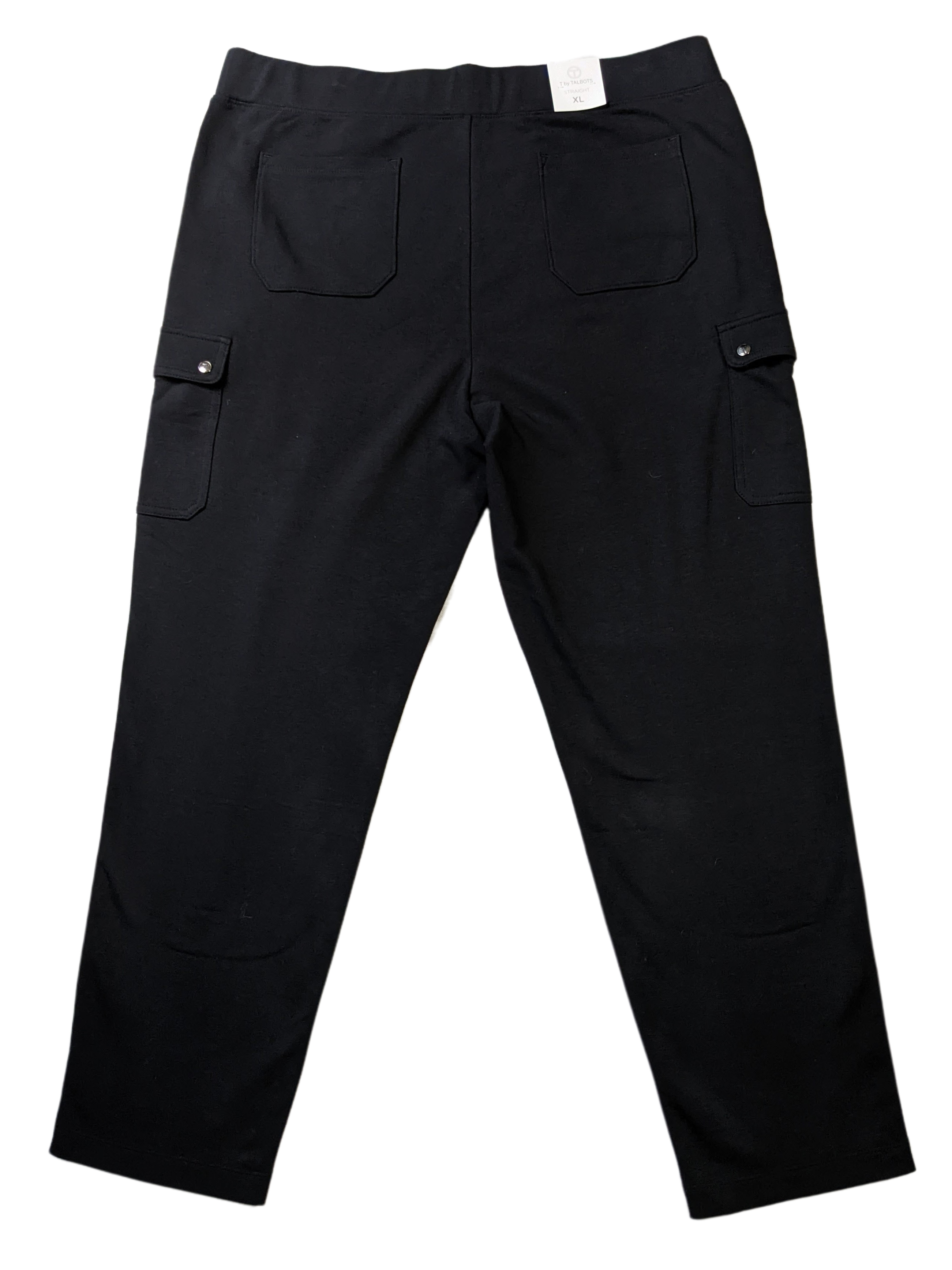 Talbots Black Cargo Pants - NWT Size XL  Elevate your style with Talbots! Our black cargo pants feature the signature T for Talbots sleek straight cut. With added st