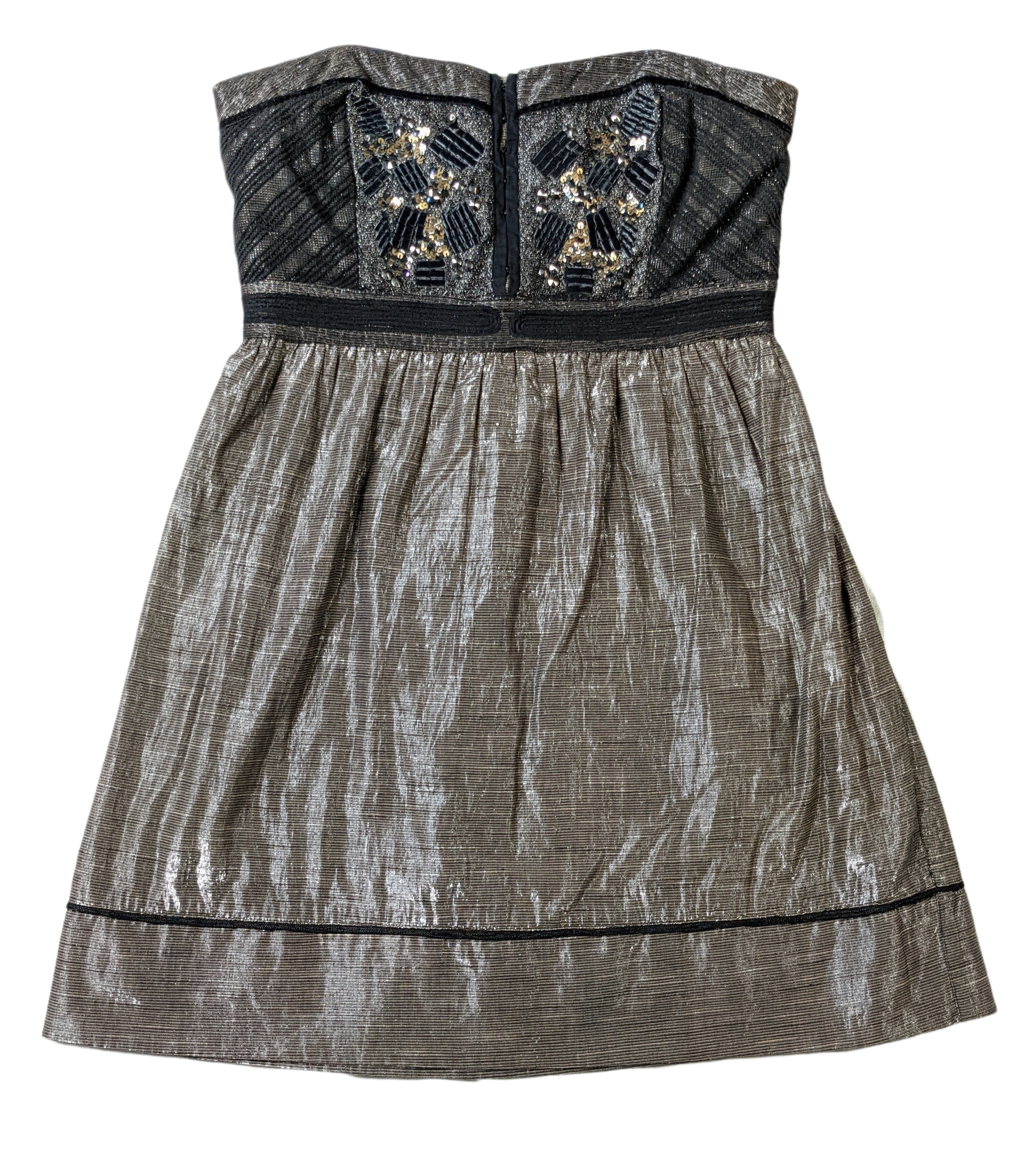 Staring at Stars Strapless Embellished DressPerfect dress for the holiday season.  Looks great with boots and a jacket, or heels and jewels!  Wear it your way!