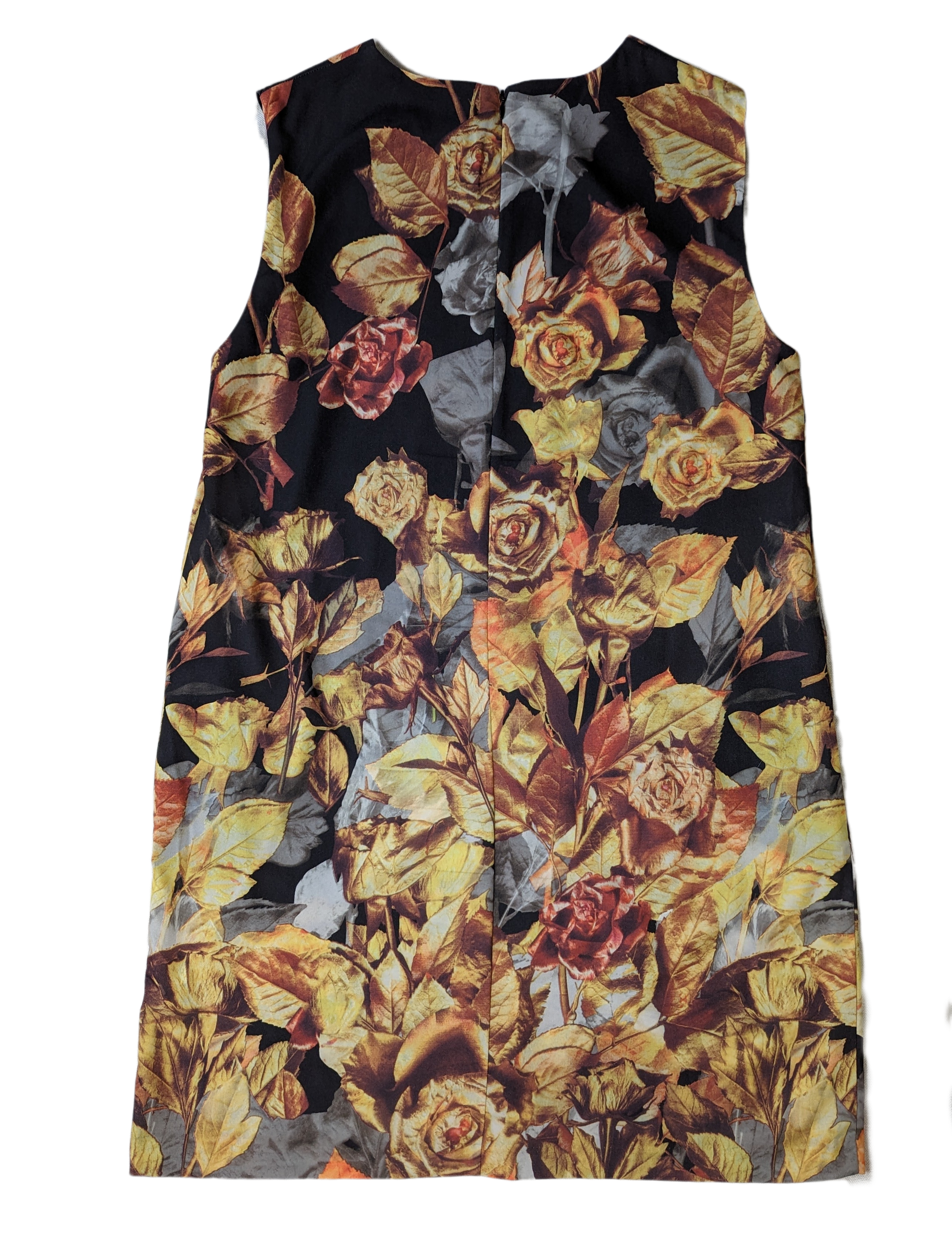 Joe Fresh Floral Print Sheath DressWhat a cool print!  It is so colorful! And this dress has pockets!  You can't go wrong.  You will love adding this to your wardrobe!