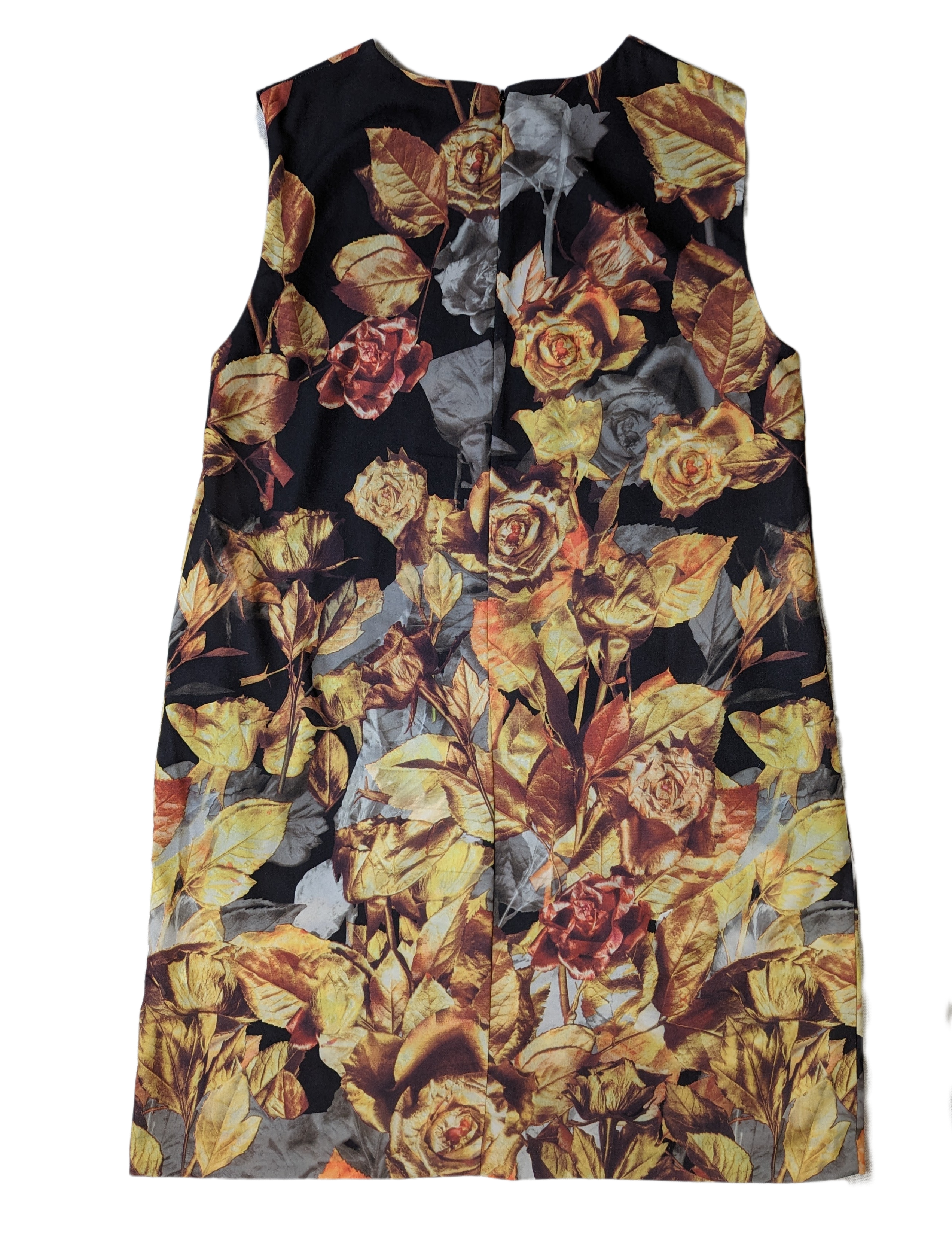 Joe Fresh Floral Print Sheath DressWhat a cool print!  It is so colorful! And this dress has pockets!  You can't go wrong.  You will love adding this to your wardrobe!