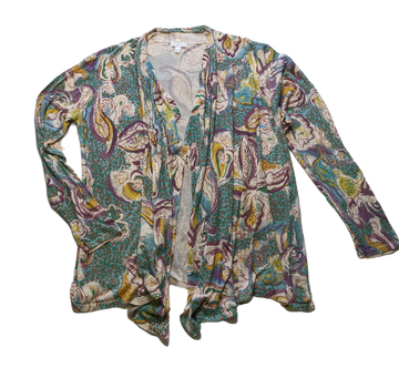 Charter Club Drape Front CardiganSuper cute and comfy sweater, perfect for fall!  You can wear this over a solid dress for a dressy casual look, or with jeans and boots!