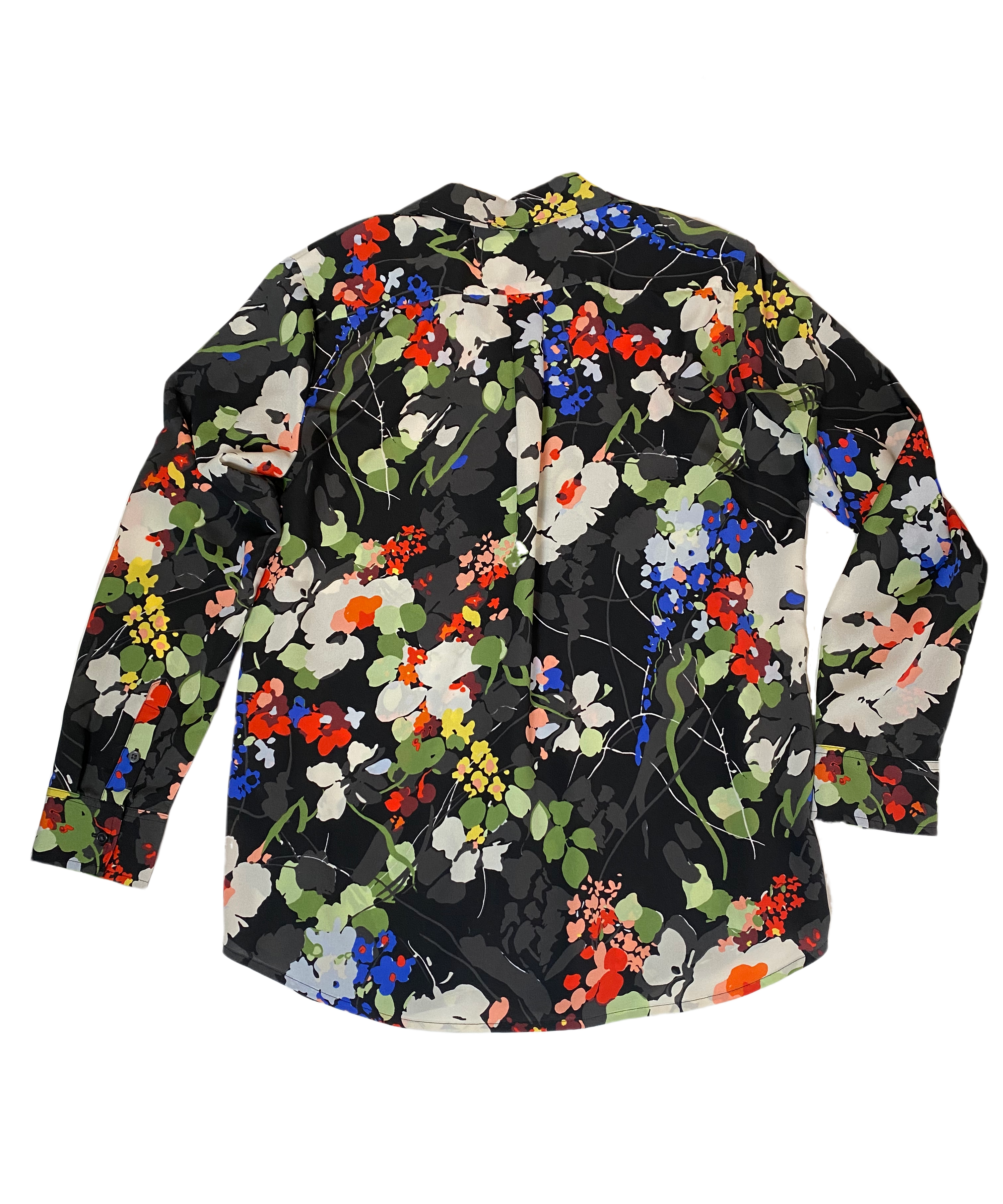 Banana Republic "Dillion" Bouse with Bright Floral Print What a prefect shirt for spring! Easy to wear to work or dress down with jeans.