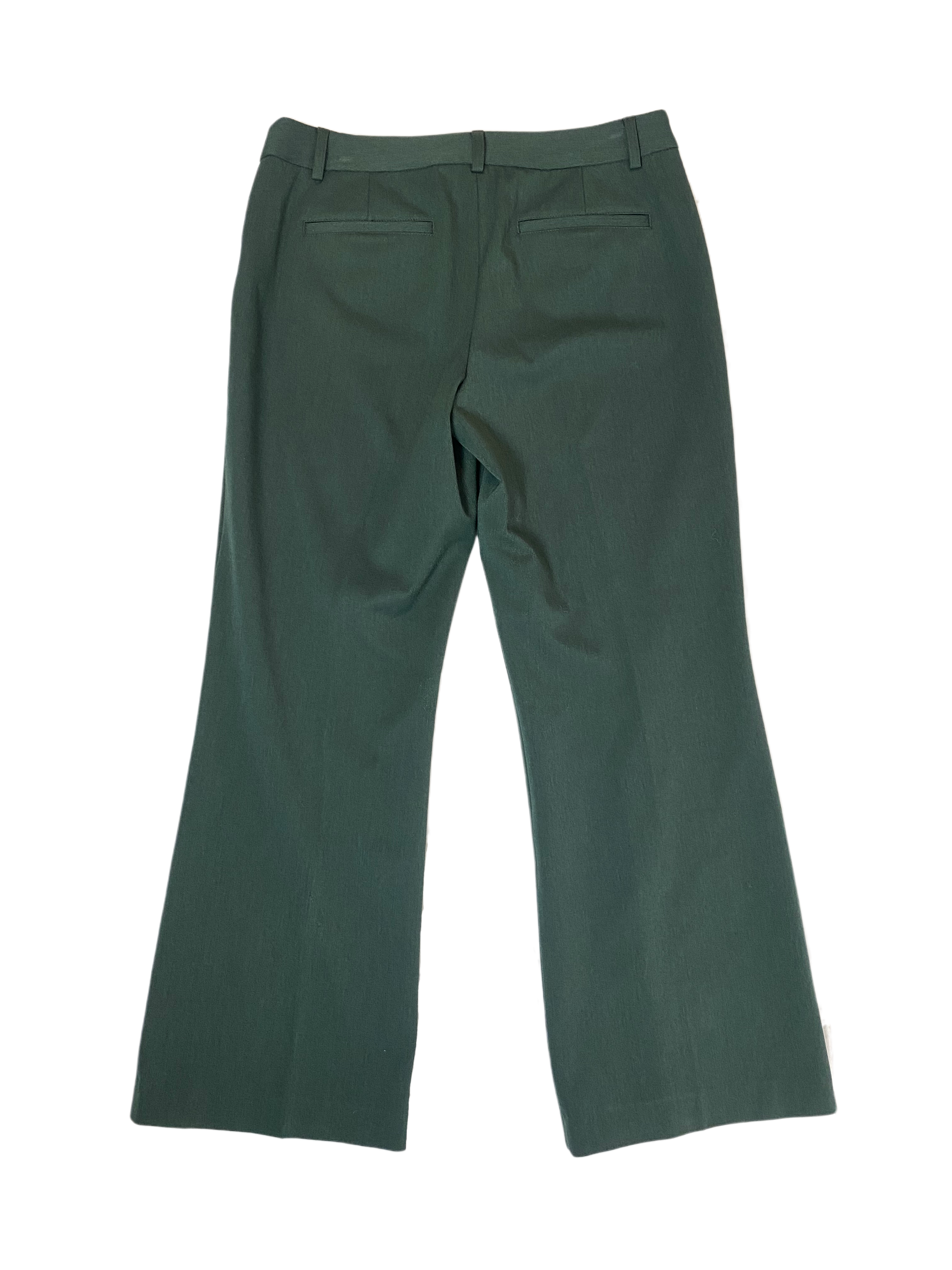 Express Editor Wide Leg Mid Rise Forest Green PantsMix up your wardrobe a bit with this great color. Give your black pants the day off and add these for a pop!