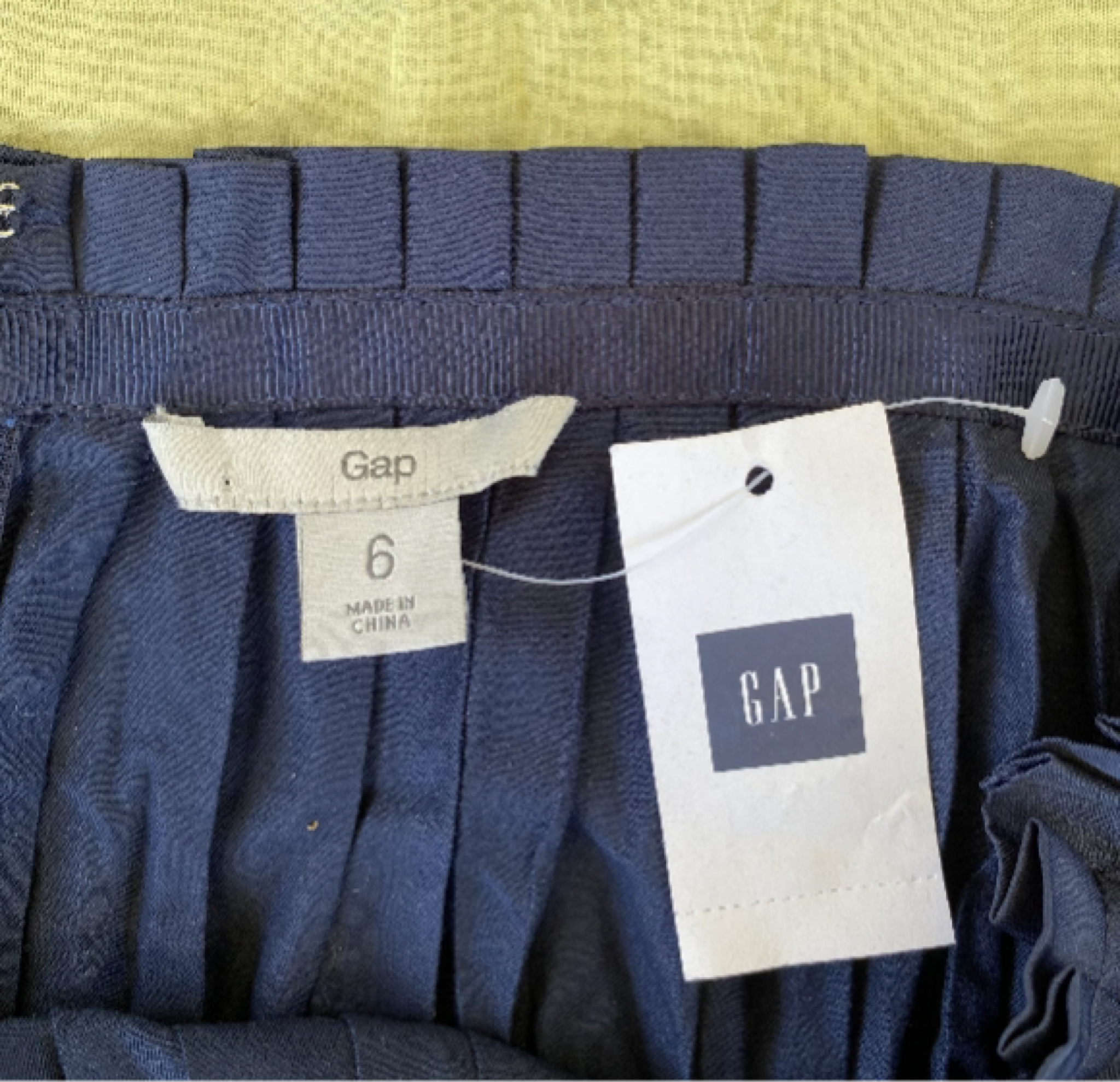 GAP Pleated Blue Skirt - NWT