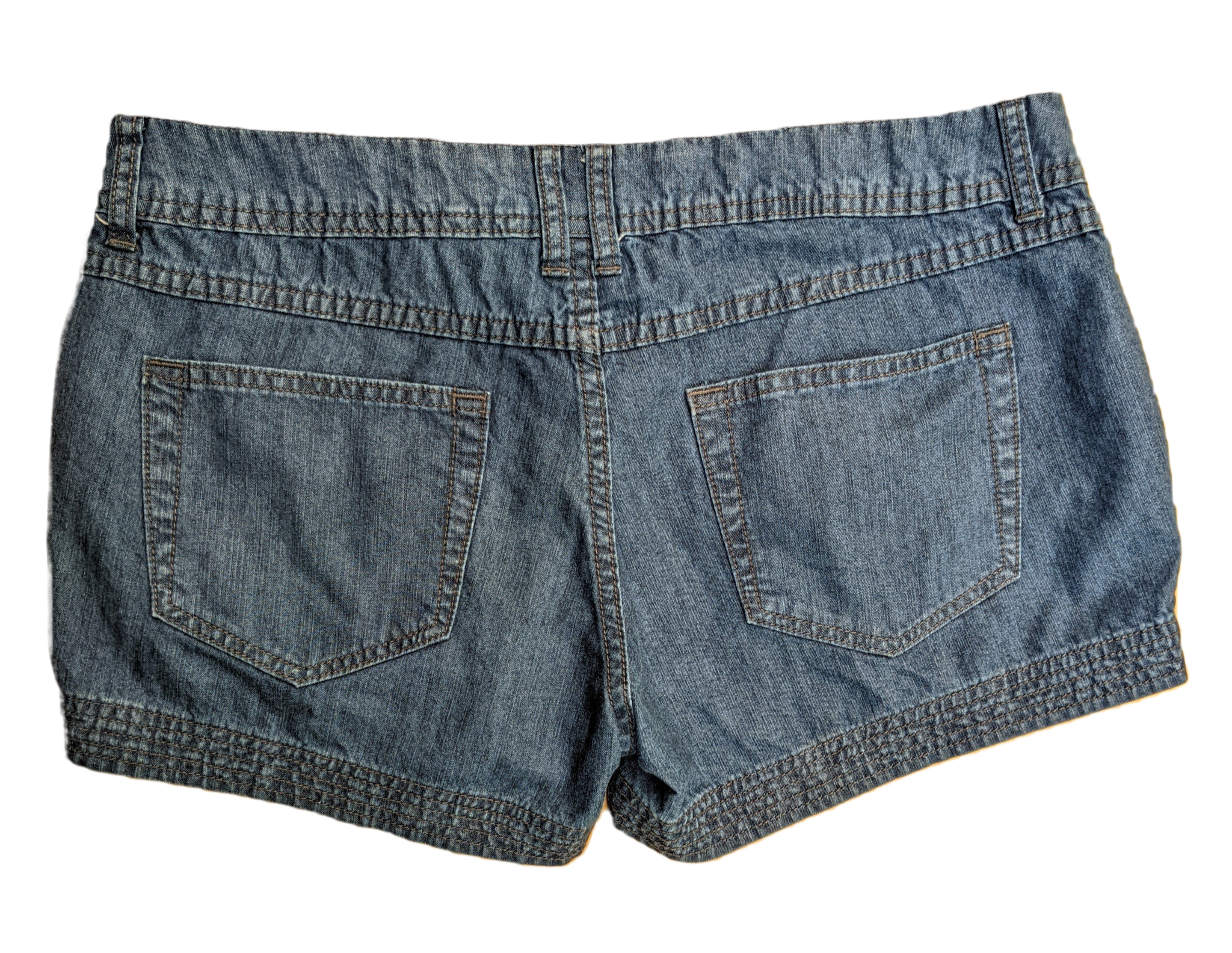 Wax Jeans Denim Shorts Wax Jeans denim shorts with pockets. These are so cute with the banded hem and detailed waist.