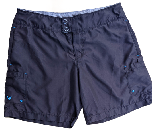 White Sierra Blue Shorts White Sierra Think Outside blue shorts with pockets.