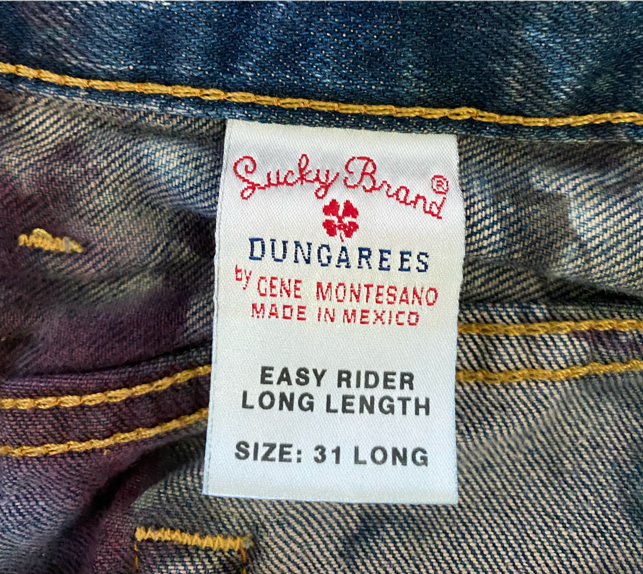 REFRESHED - Lucky Brand Hand Dyed Denim Jeans  Get ready to ride in style with REFRESHED Lucky Brand Hand Dyed Denim Jeans. These easy rider jeans not only offer a l