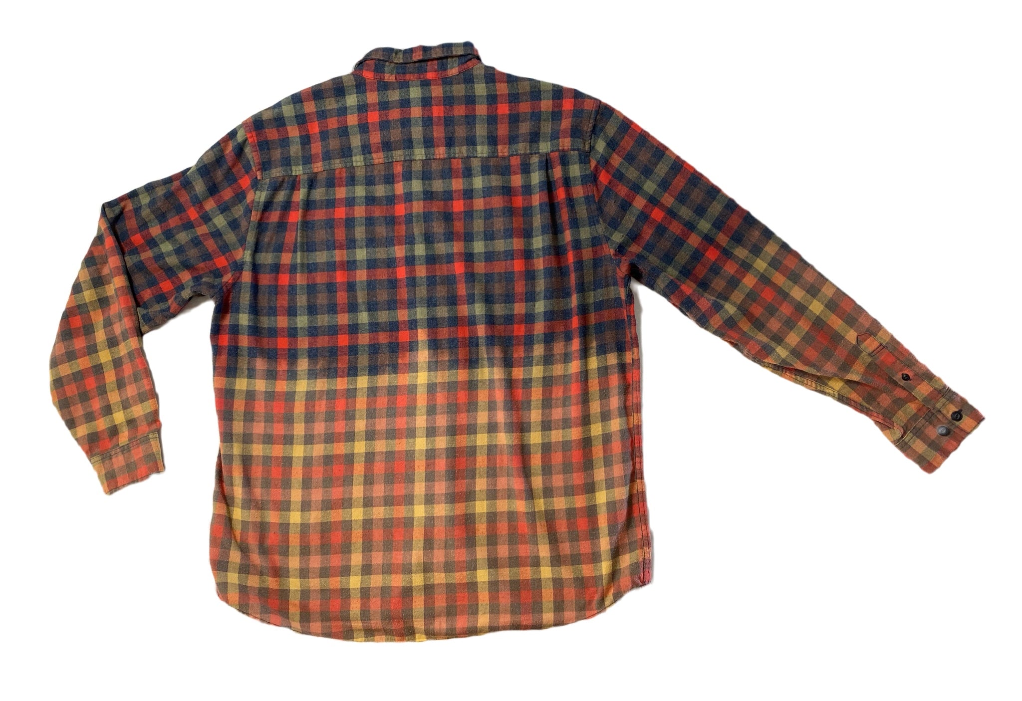 REFRESHED - Original Weatherproof Vintage Hand Bleached Flannel Shirt  This REFRESHED Original Weatherproof Vintage Hand Bleached Flannel Shirt is the perfect mix of