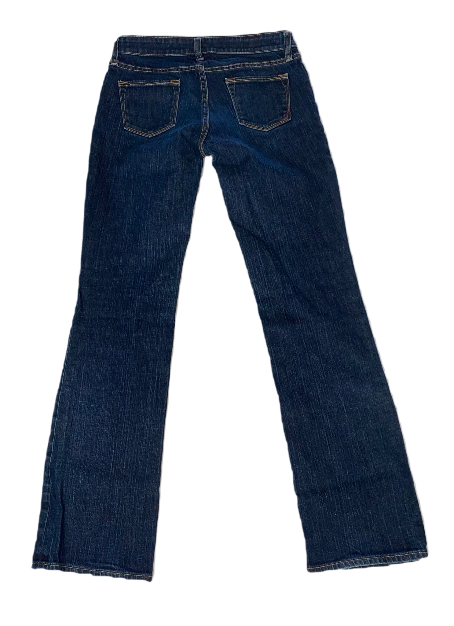 Banana Republic Classic Stretch Boot Cut Jeans Experience style and comfort with our Banana Republic Classic Stretch Boot Cut Jeans! Made with dark denim, 5 pockets,