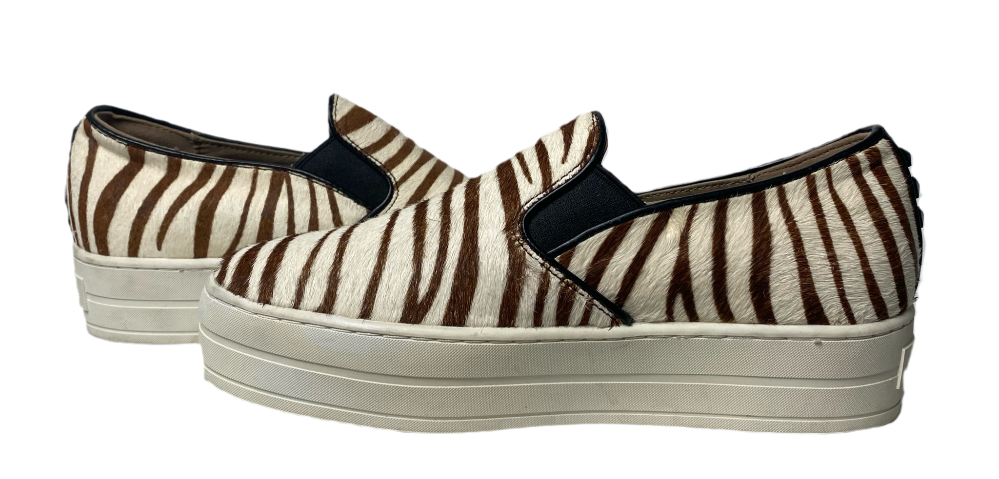 Sketchers Street Rise Fit Zebra Stripe Sneakers Get ready to roar with these Sketchers Street Rise Fit Zebra Stripe Sneakers! With their playful zebra print and perf