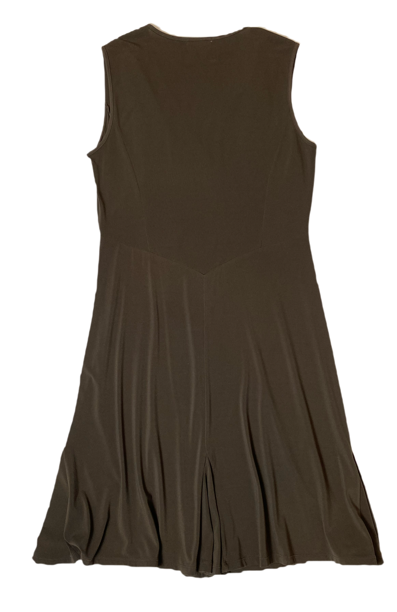 Old Navy Brown V-neck Sleeveless Dress Brown V-neck sleeveless empire waist dress.
Easy to dress up with heels and bling, or dress down with a denim jacket and ankle boots. A great basic for any closet!