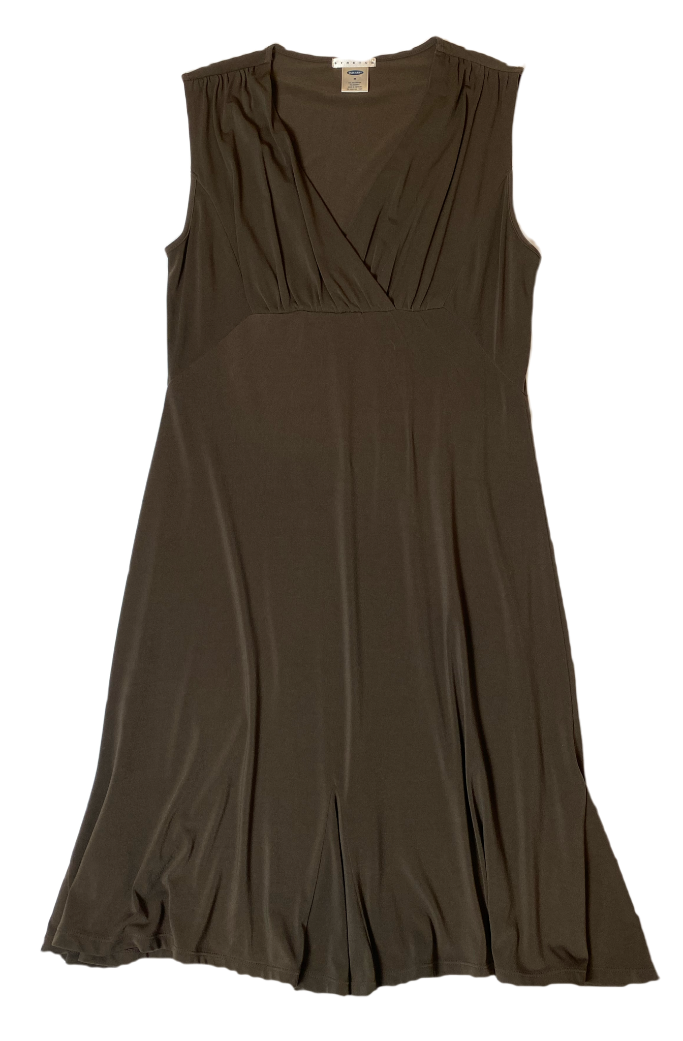 Old Navy Brown V-neck Sleeveless Dress Brown V-neck sleeveless empire waist dress.
Easy to dress up with heels and bling, or dress down with a denim jacket and ankle boots. A great basic for any closet!
