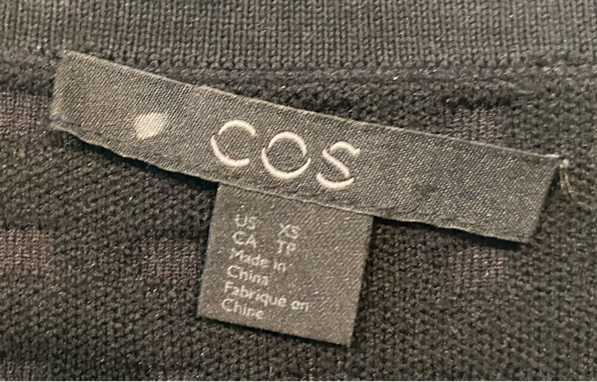 COS Black Button Front 3/4 Sleeve Textured jacketBlack jacket with square like texture. 3/4 sleeves, button front and pockets.
The not so "basic" piece for every closet! So versatile, you'll want to wear it with ev
