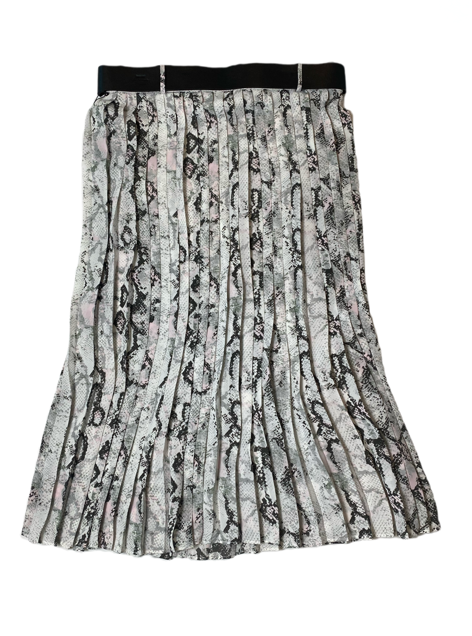 Laundry by Shelli Segal Snake Print Skirt Laundry by Shelli Segal mid length button front pleated snake print skirt with belted waist. NWT