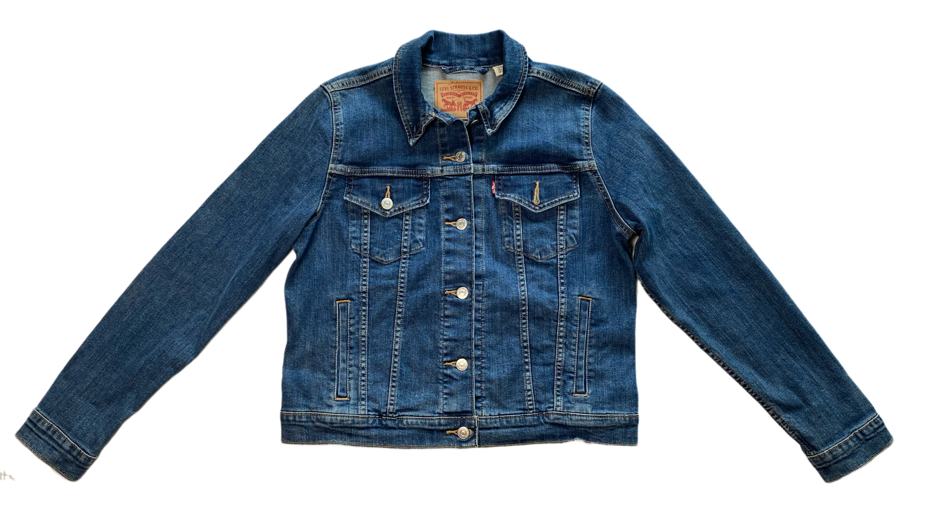 Levi's Classic Denim Jacket, perfect to throw whatever you are wearing, from bathing suit to beaded gown.  It always looks right!Womens TopsLevi's Denim JacketDenim Jacket