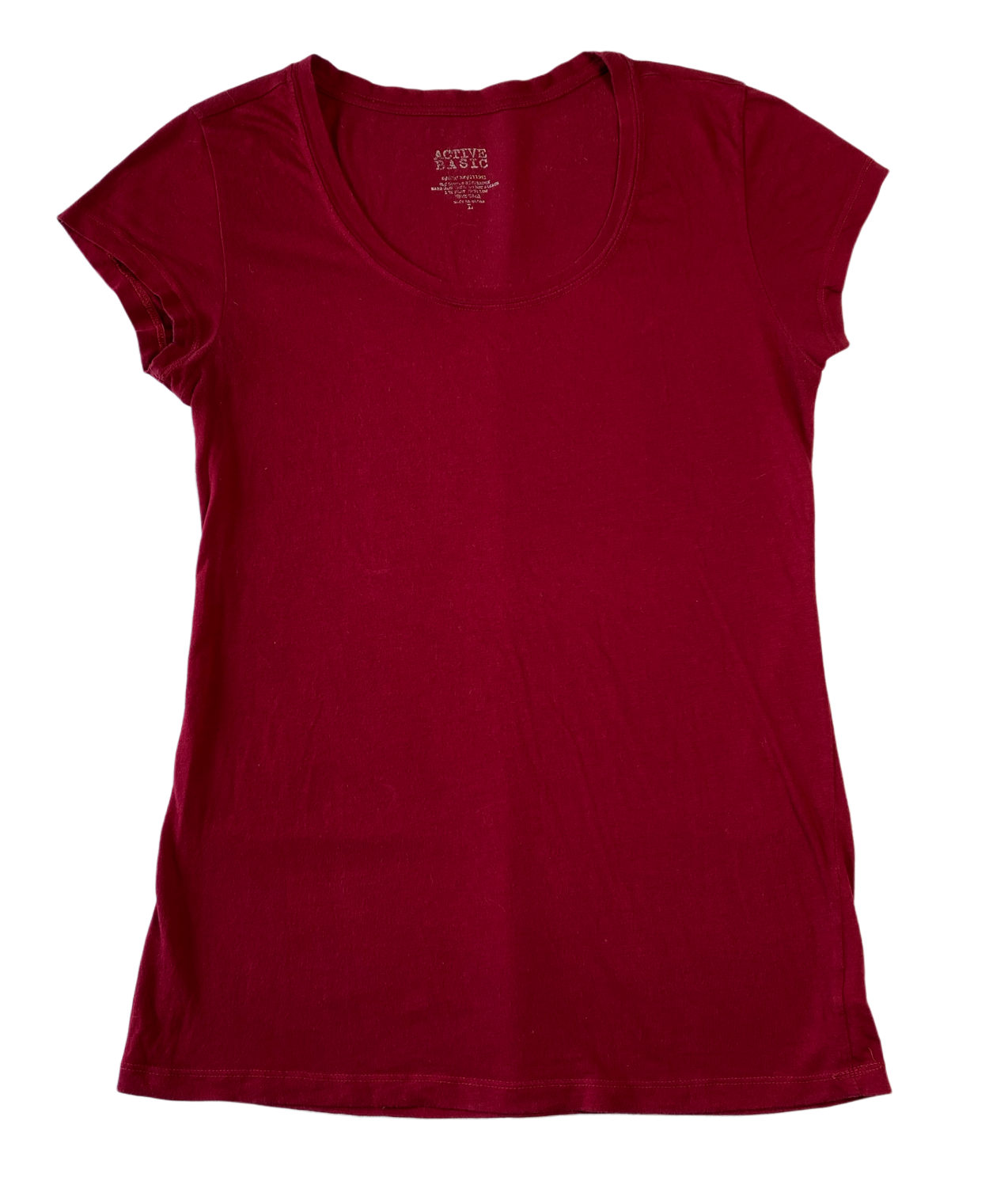 Active Basic Ruby Red T shirtSo soft and yummy, this is a great basic T in a gorgeous color!  Give your outfit a pop of color and stay comfy at the same time!