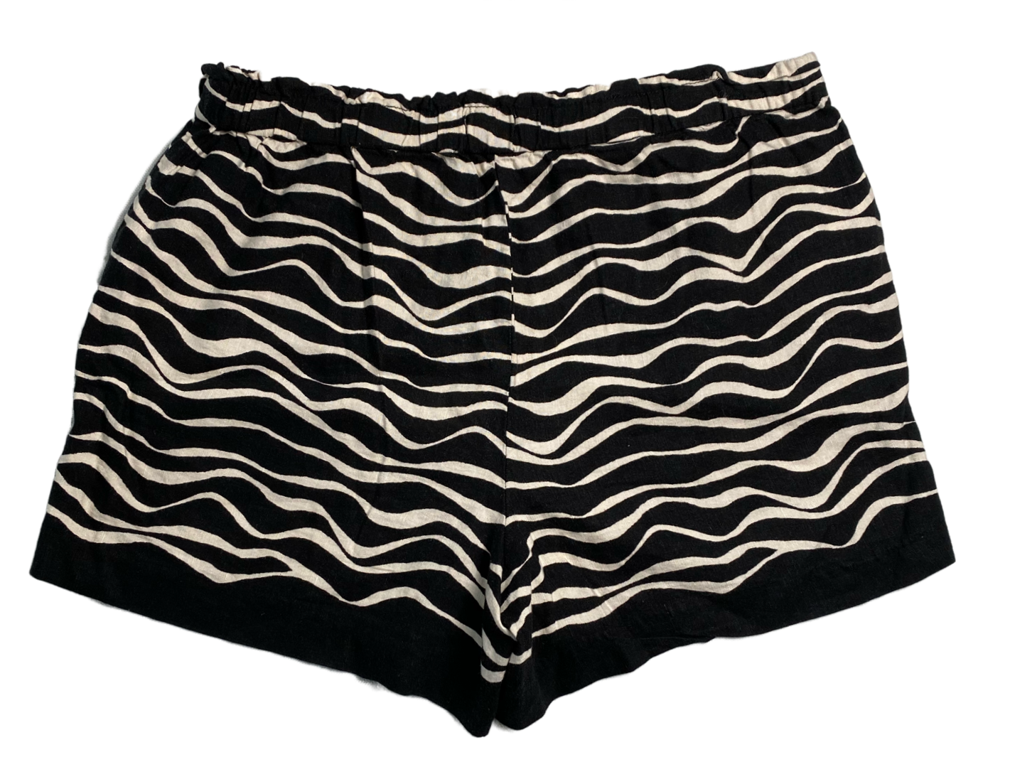 Loft Zebra Striped Shorts!Such a cute pair of shorts!  Any color you choose will look great with them.  Go easy with black, go crazy with fuchsia!  You set the mood!
 