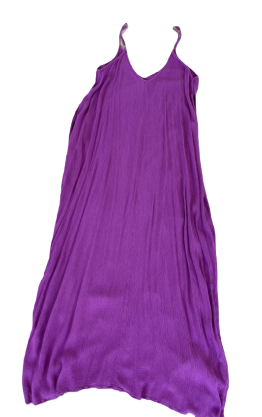 Lovestich Flowy Purple Maxi Dress comfy summer evening dress, indulge 