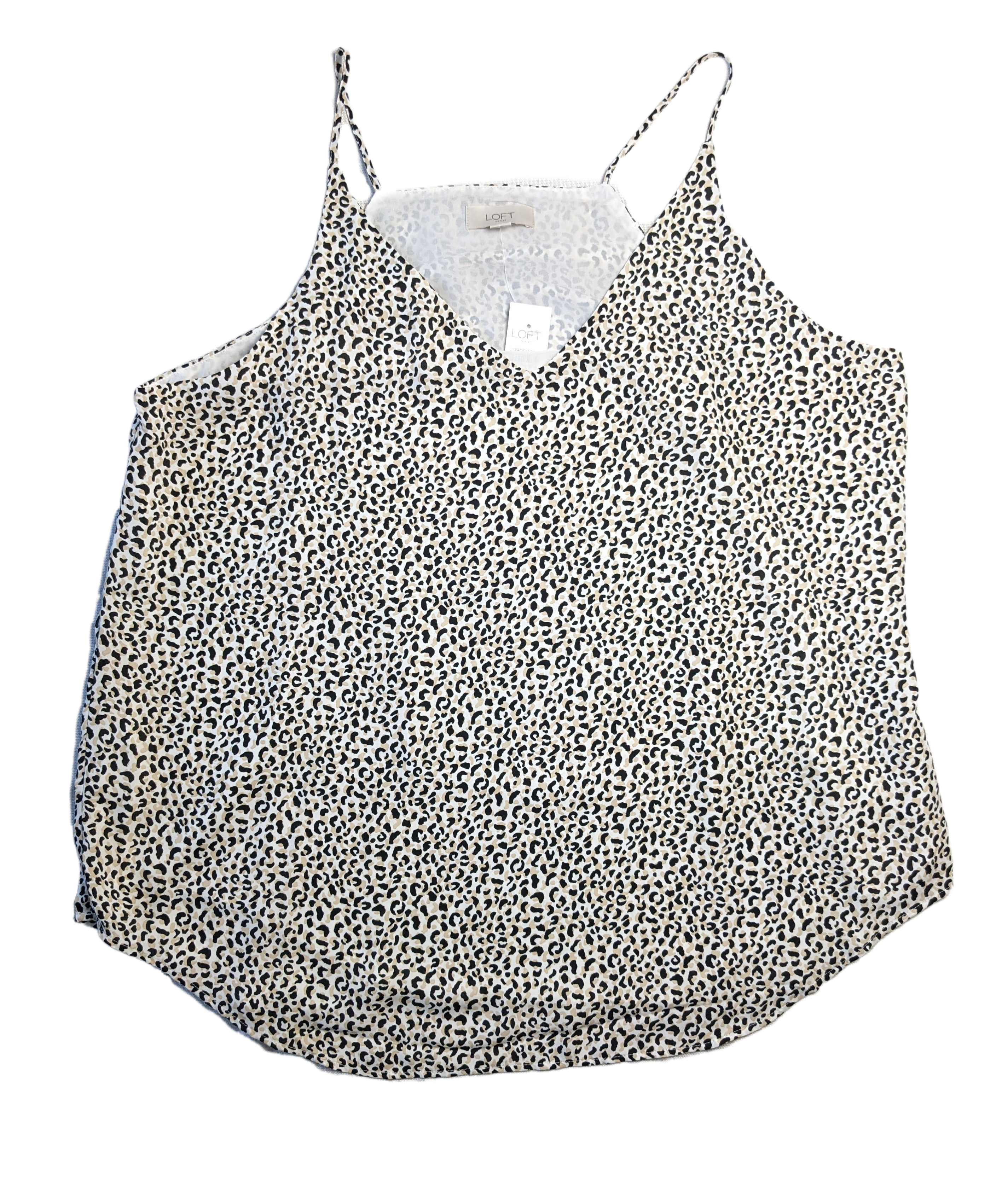 Loft Animal Print Camisole - NWTThis is a great piece to layer with a cardigan over jeans, or wear with shorts in the summer!  The animal print goes with just about everything!