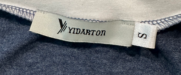 Yidarton Blue V neck  Short Sleeve T Shirt with White TrimRock a casual yet stylish look with this Yidarton V-neck T-shirt! Featuring a vibrant blue color and chic white trim, it's perfect for any day of the week. Made with
