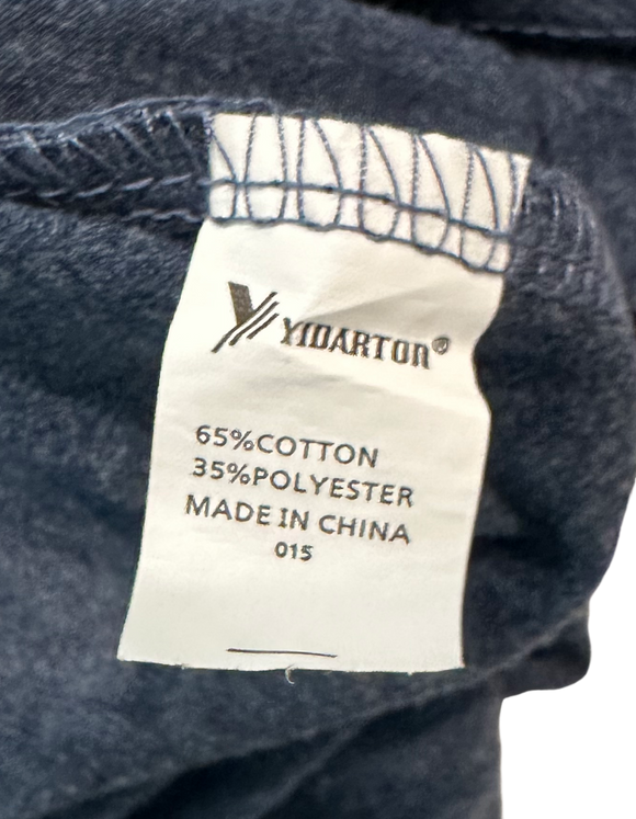 Yidarton Blue V neck  Short Sleeve T Shirt with White TrimRock a casual yet stylish look with this Yidarton V-neck T-shirt! Featuring a vibrant blue color and chic white trim, it's perfect for any day of the week. Made with