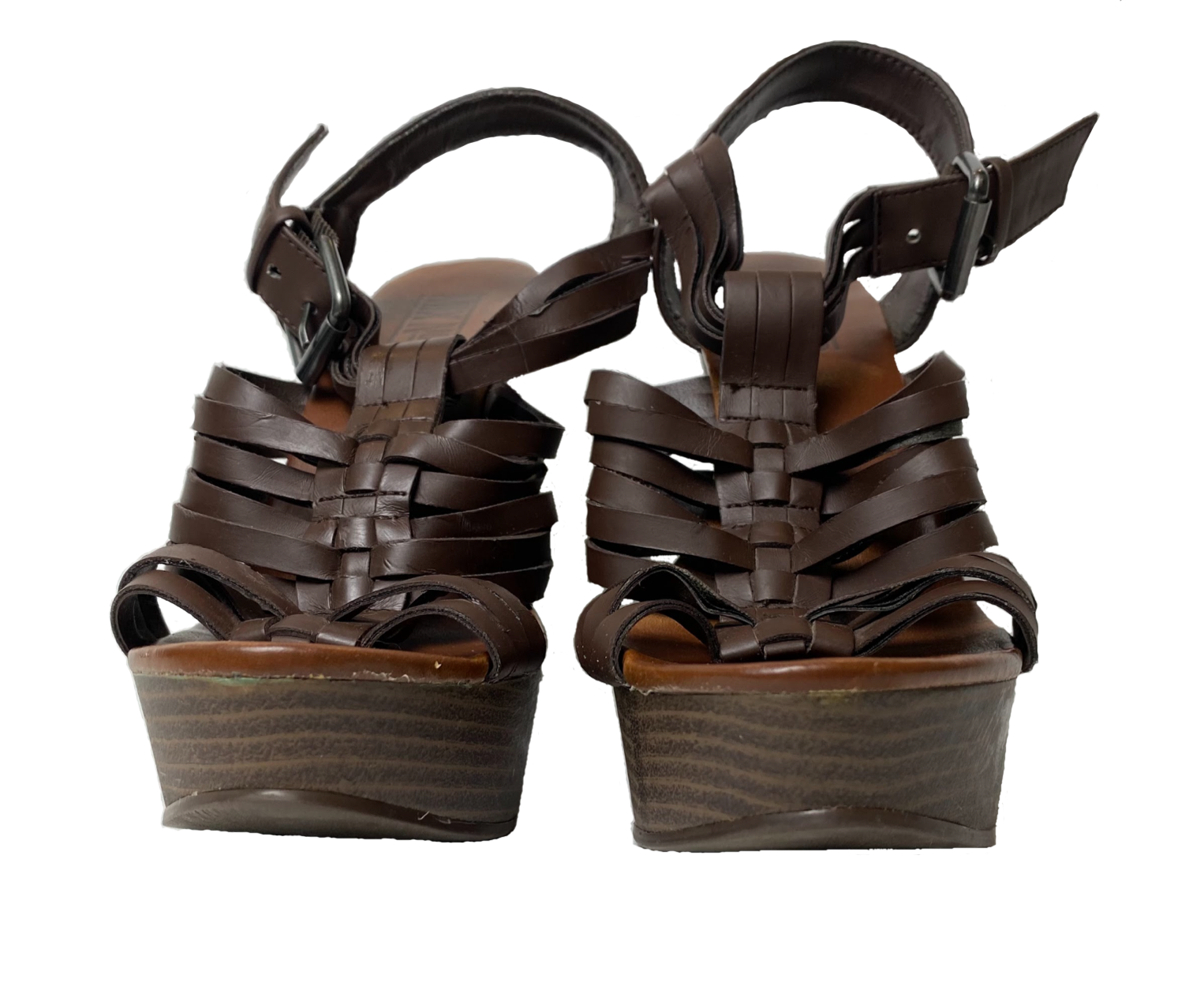 Mix No. 6 Brown Leather Wedge Heels Size 6 NWOT Wedge your way into style with these Mix No. 6 brown leather wedges. The wooden heel gives you a lift without comprom