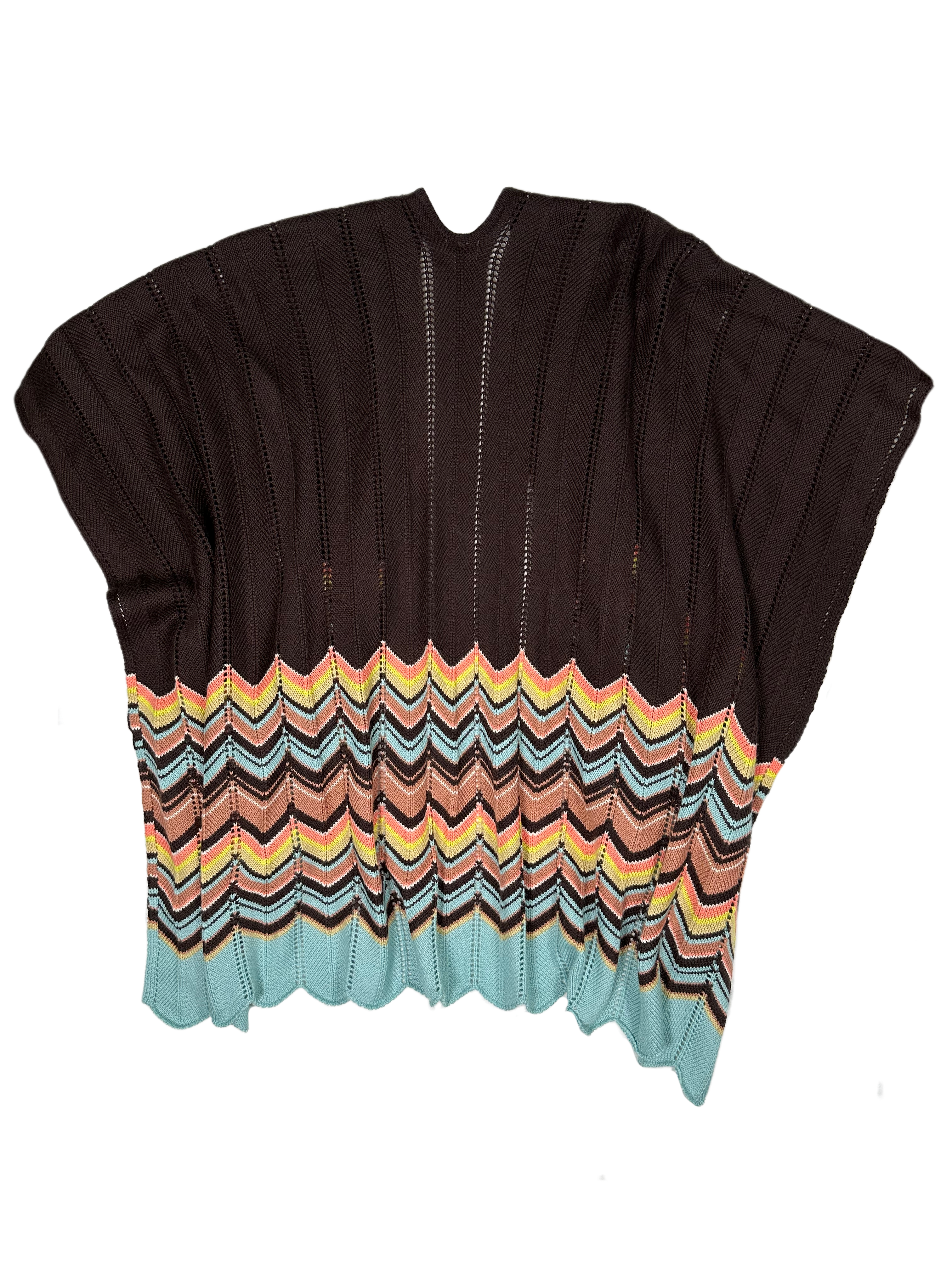 Missoni for Target Chevron Weave PonchoKeep yourself warm and stylish with this one size Missoni for Target chevron weave poncho! The colorful chevron weave will have you looking on-trend for sure! With iTarget Chevron Weave PonchoSweater